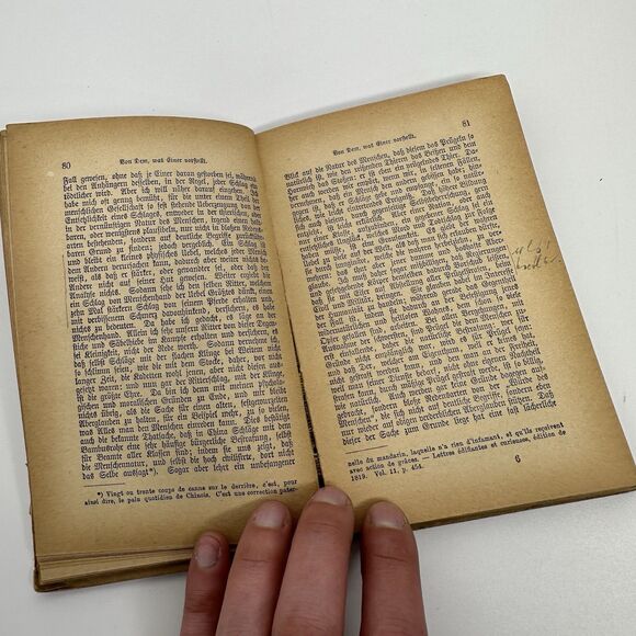 Antique Small Book German Edition A. Schopenhauer Aphorismen Zur Lebensweisheit - Picture 11 of 13